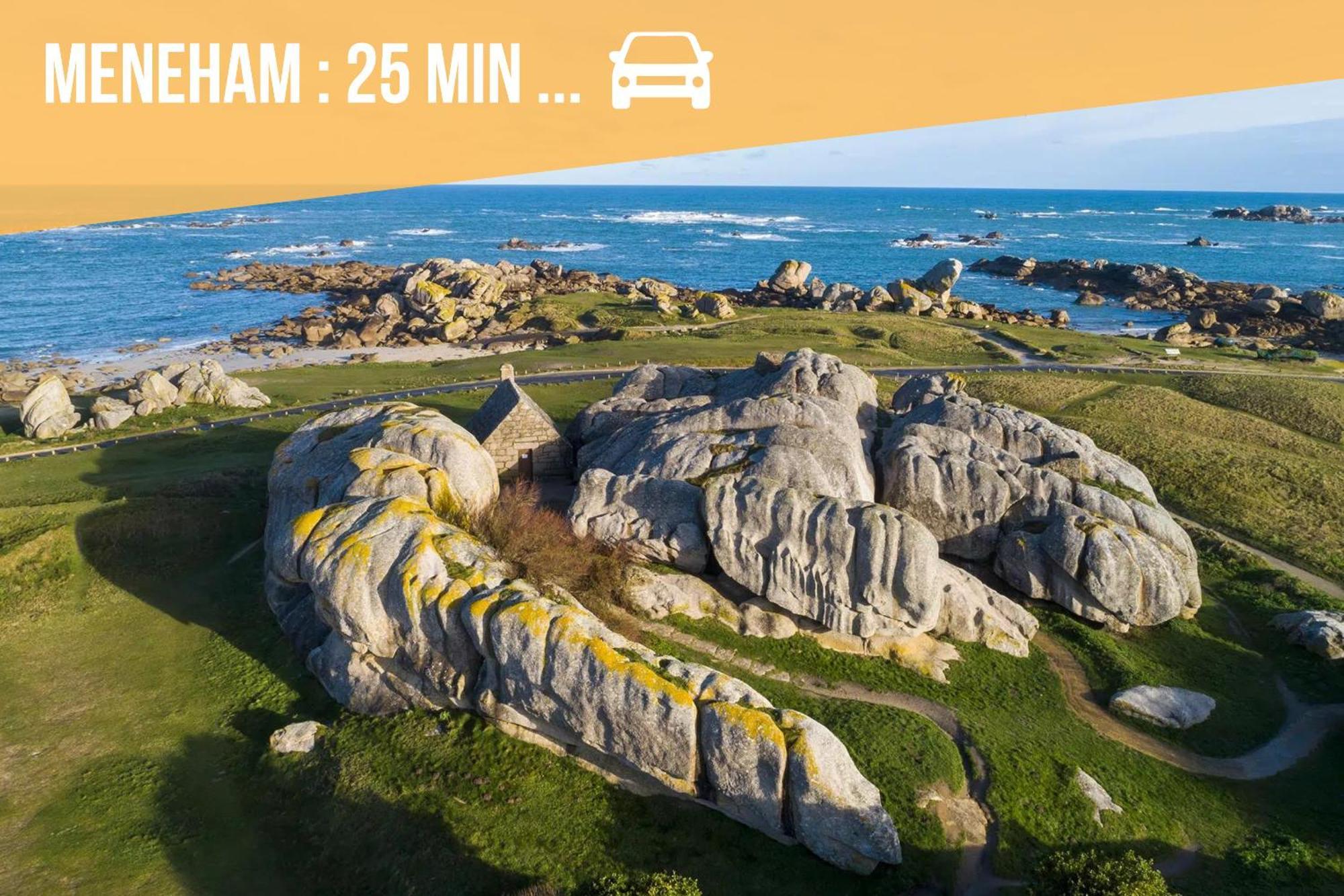 Le Loft Du Dolmen Clara, Entre Terre Et Mer Plounévez-Lochrist Kültér fotó